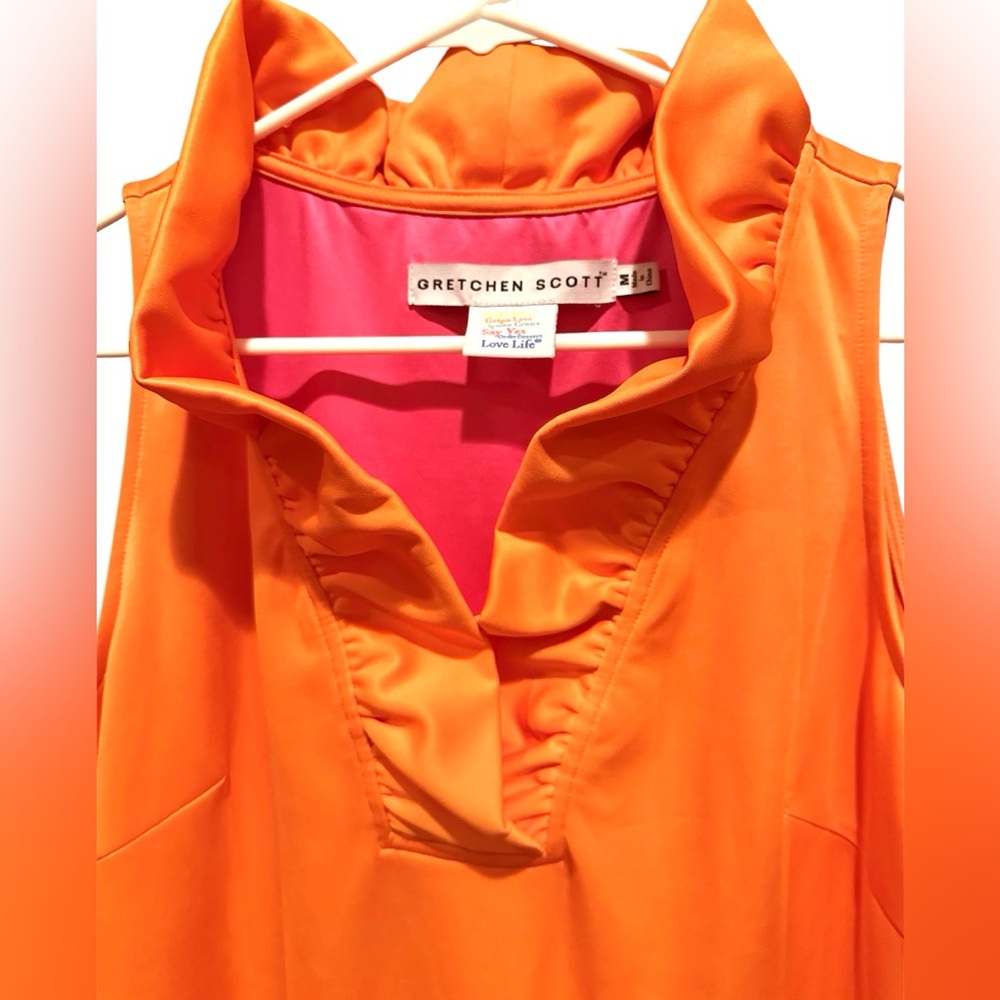 Gretchen Scott Ruffle Collar Dress - Picture 4 of 6
